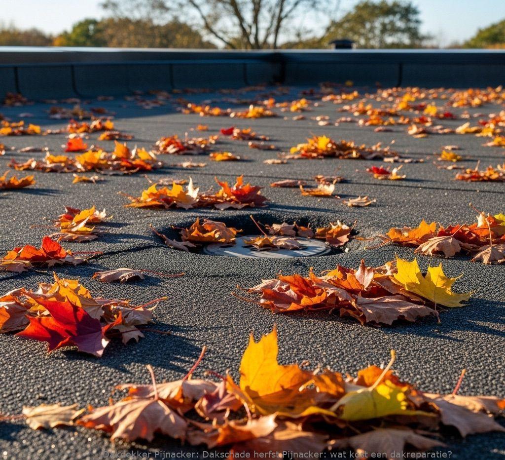 Dakschade In Herfst Pijnacker